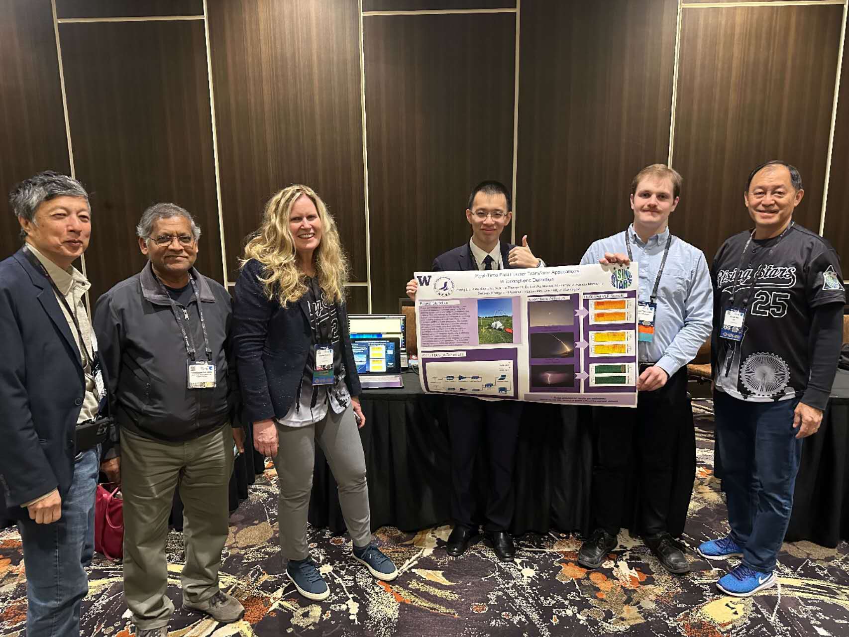 Zheng Liu presents to IEEE President